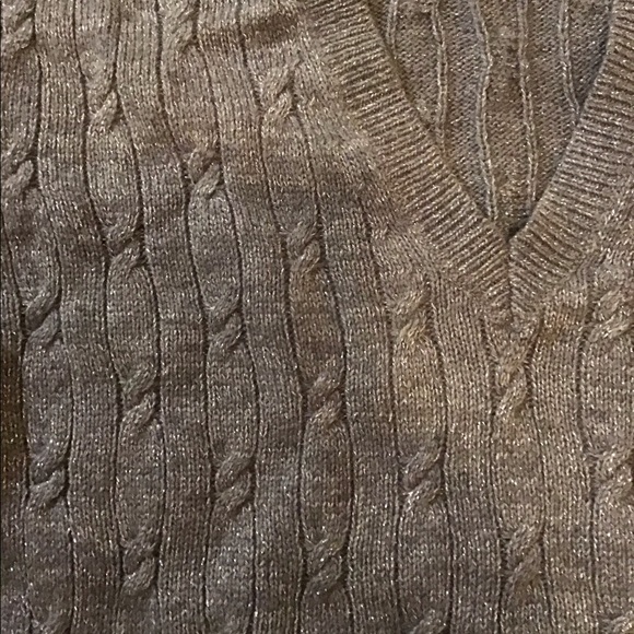 Loft sweater gray with silver sparkle - Picture 2 of 5